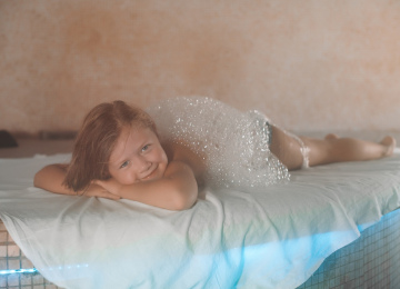 Turkish foam massage for Children 5-12 years